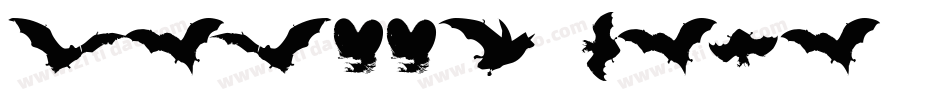 Vampyr Bats字体转换